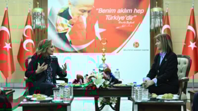 MHP ve DEM Parti arasında bayramlaşma