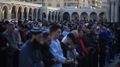 Suriye'de Esad rejimi sonrası ilk bayram namazı