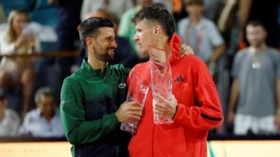 Novak Djokovic'i yenen Jakub Mensik, Miami Açık'ta şampiyon oldu