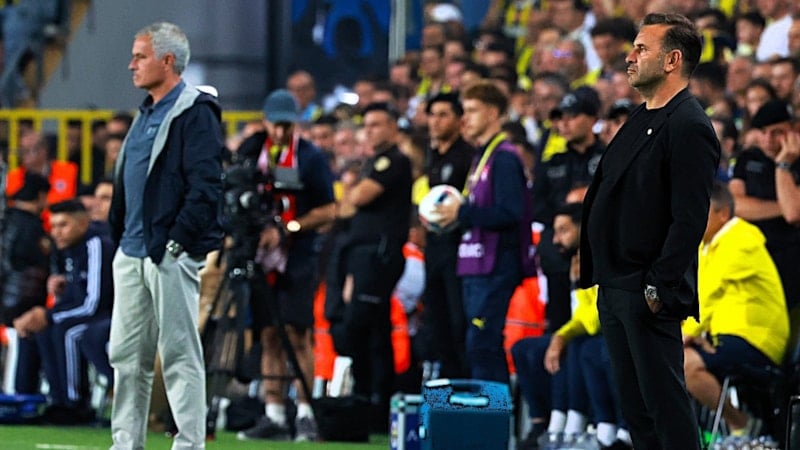 Jose Mourinho ile Okan Buruk 3. kez rakip olacak