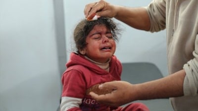 UNICEF: Gazze'de 10 günde 322 çocuk hayatını kaybetti