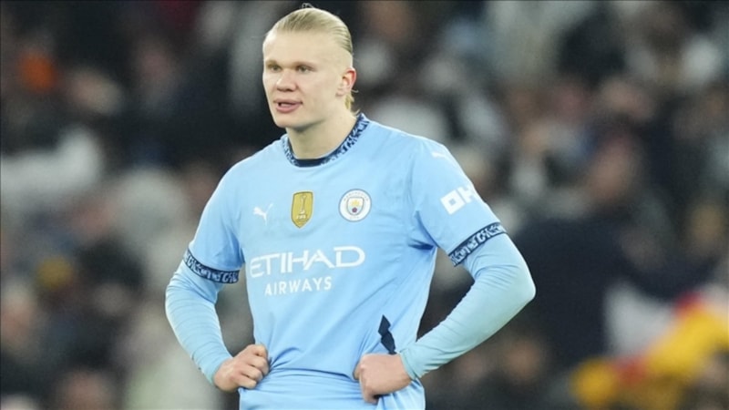 Manchester City'ye Erling Haaland'dan kötü haber