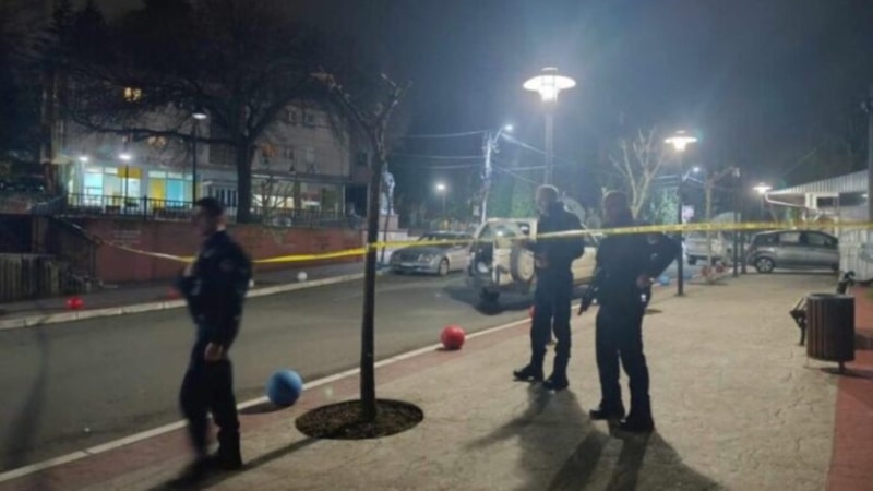 Kosova'da postaneye el bombası atıldı