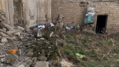 Kayseri'de tahrip edilen tarihi kilise için restore talebi