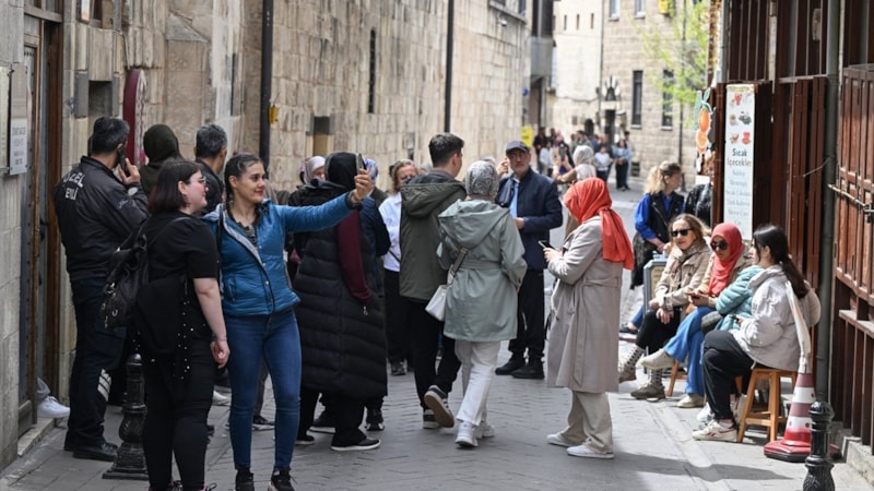 Gaziantep'te bayram tatili yoğunluğu