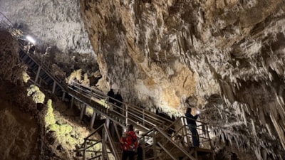 Düzce'de Fakıllı Mağarası bayram tatilinde ziyaretçileri ağırladı