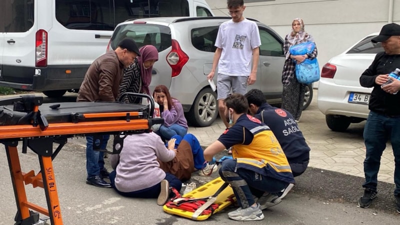 Tekirdağ'da ehliyetsiz sürücü yayaya çarptı