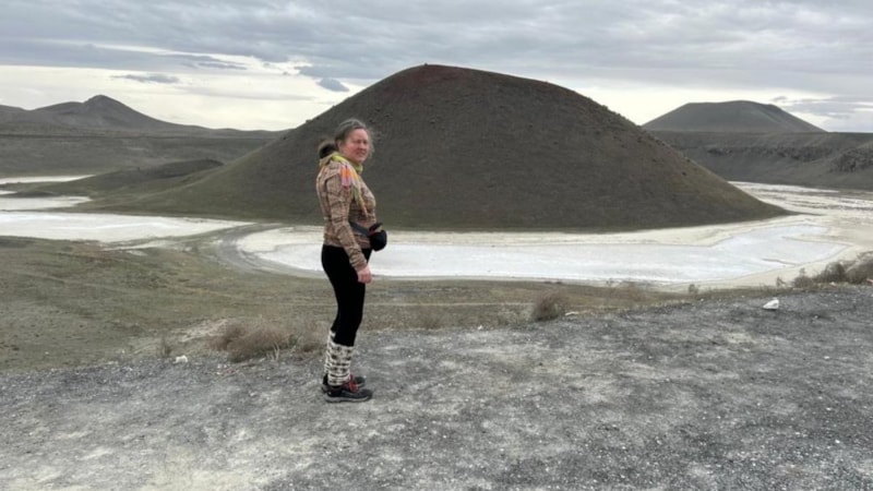 Faroe Adaları'ndan Konya'daki Meke Gölü'nü görmeye geldi