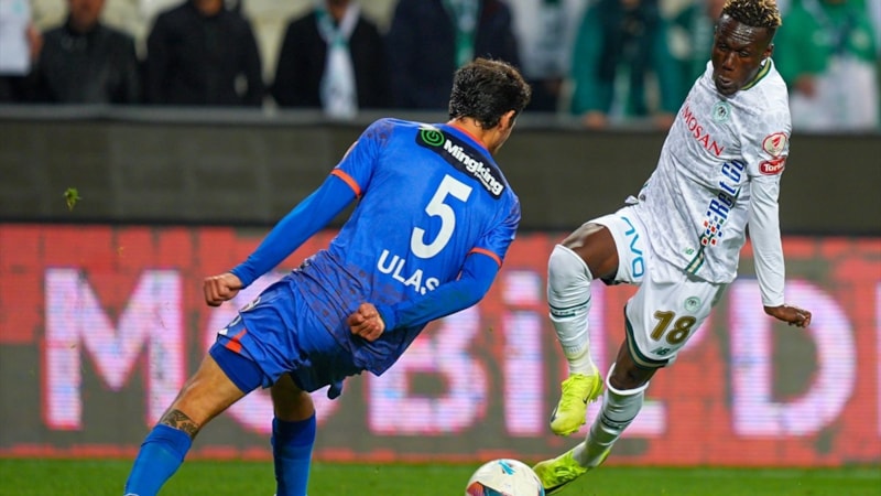 Türkiye Kupası'nda ilk yarı finalist Konyaspor oldu