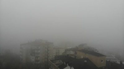 İstanbul Anadolu Yakası'nda sis