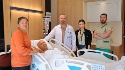 Kahramanmaraş'ta idrar kesesinde 6 santimlik tümör çıktı