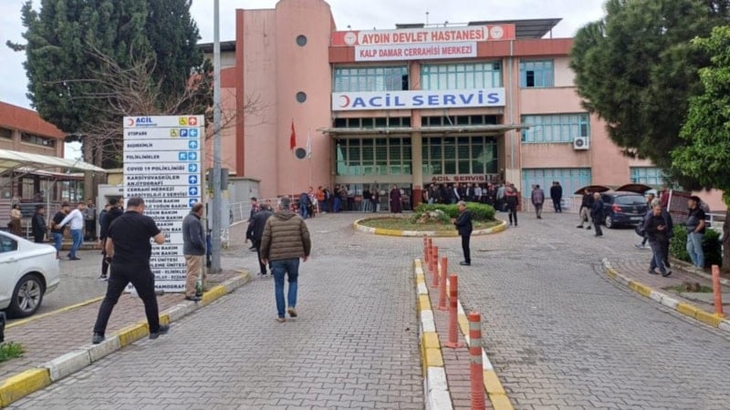 Aydın'da hasta ziyaretine gelen aile üyeleri arasında kavga