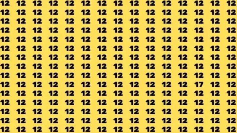 Zeka testi: Resimdeki farklı sayıyı 6 saniyede bulanlar süper zeki kabul ediliyor!