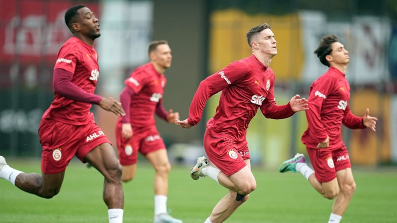 Galatasaray'da Samsunspor mesaisi başladı