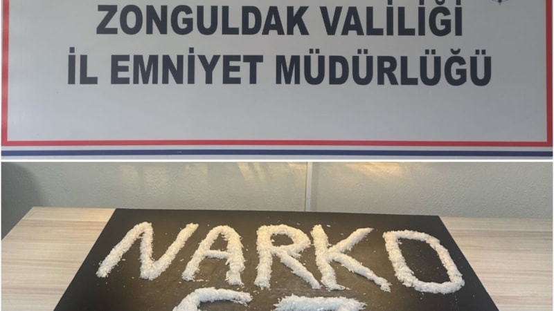 Zonguldak'ta polisin durdurduğu araçtan uyuşturucu çıktı
