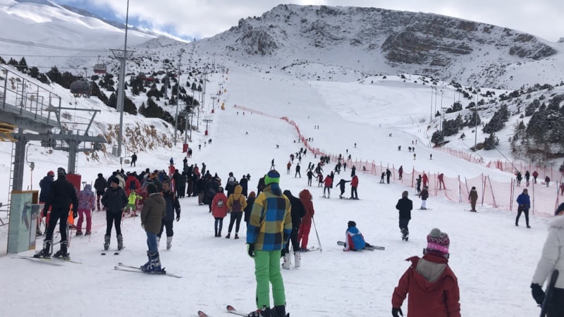 Erzincan'da Ergan Kayak Merkezi sezonu rekor ziyaretçiyle kapattı