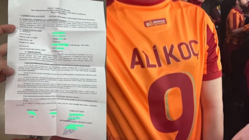 Fenerbahçe-Galatasaray derbisinde 'Ali Koç forması' krizi