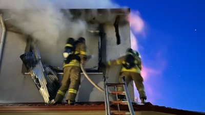 Balıkesir'de açık unutulan elektrikli ısıtıcı yangın çıkarttı