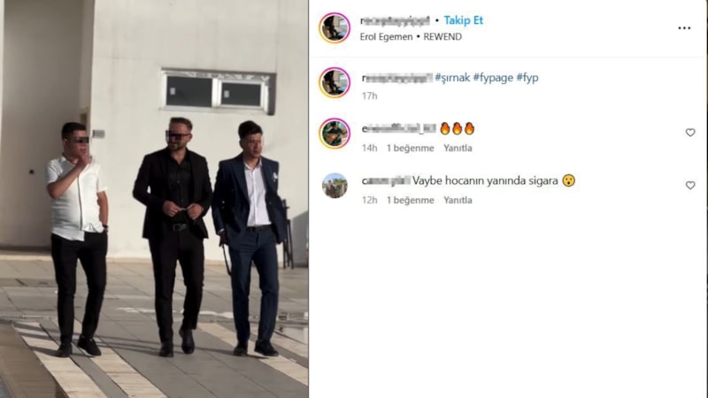 Şırnak'da öğretmen öğrencilerine müstehcen şarkı söylettiği anları paylaştı