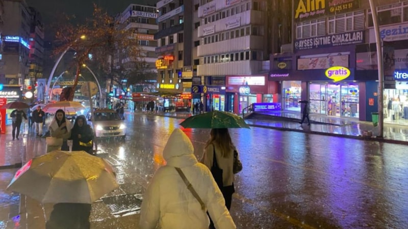 Ankara'da dolu sürprizi