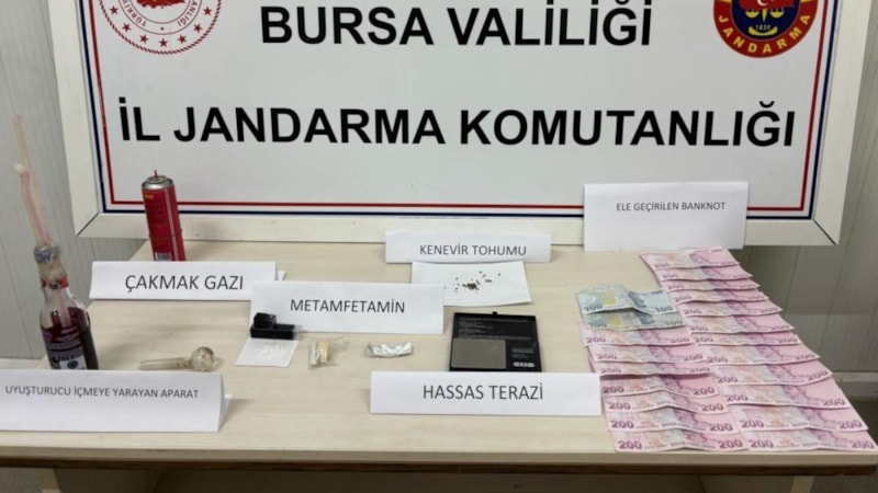 Bursa’da uyuşturucu imal eden şüphelilere suçüstü