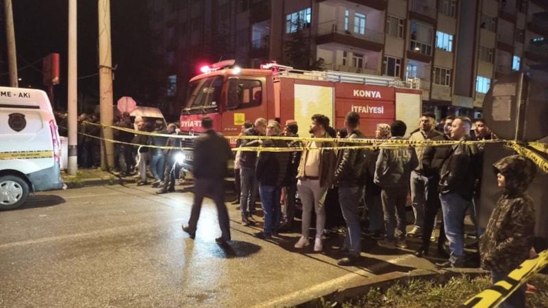 Konya'da markette yangın: 1 çocuk öldü, 5 kişi yaralandı