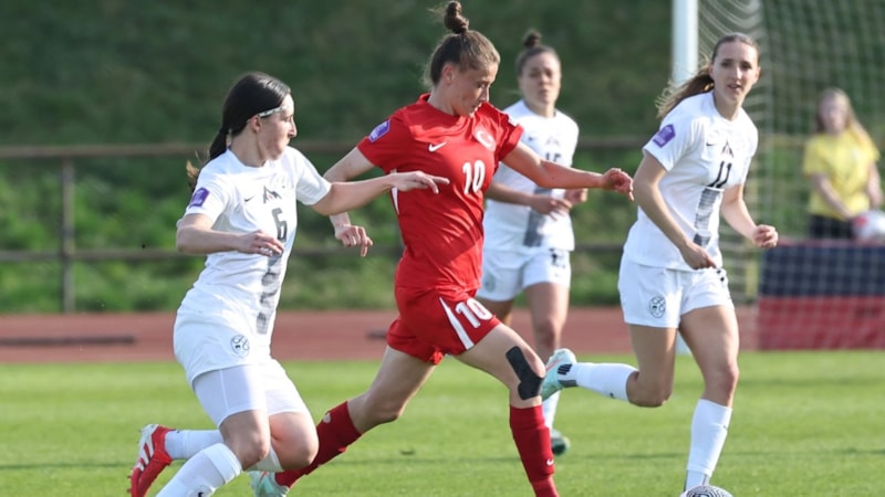 Kadın A Milli Futbol Takımı, Slovenya'ya yenildi