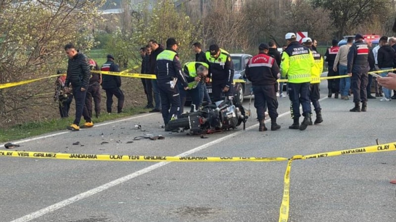 Bolu'da traktör ile motosiklet çarpıştı: 1 ölü