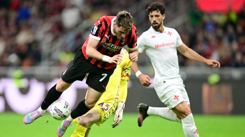 Fiorentina maçında Milan'a geri dönüş yetmedi