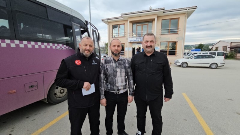 Sakarya'da otobüs şoförü, ödül olarak verilen parayı Gazze'ye bağışladı