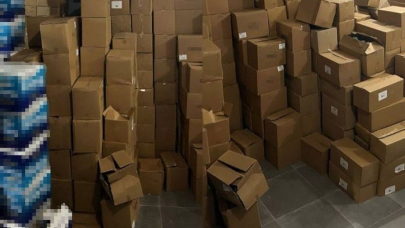 Tekirdağ'da 15 milyon 960 bin makaron ele geçirildi