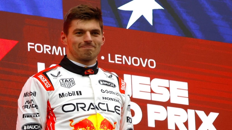 Formula 1 Japonya Grand Prix'sinin galibi Max Verstappen