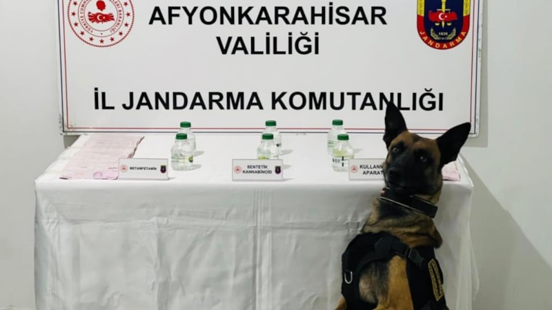 Afyonkarahisar’da uyuşturucu satıcısı, jandarmaya yakalandı