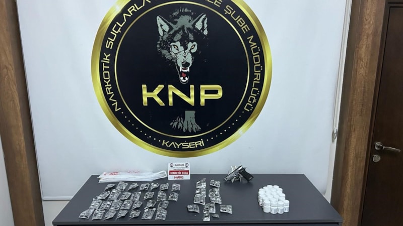 Kayseri'de zehir tacirlerine operasyon
