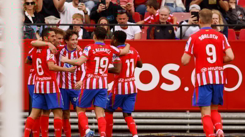 Atletico Madrid, Sevilla'yı iki golle yıktı