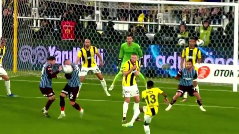 Fenerbahçe'nin Trabzonspor maçında penaltı beklentisi