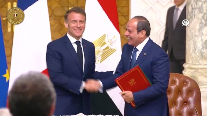 Fransa ve Mısır arasında stratejik anlaşma