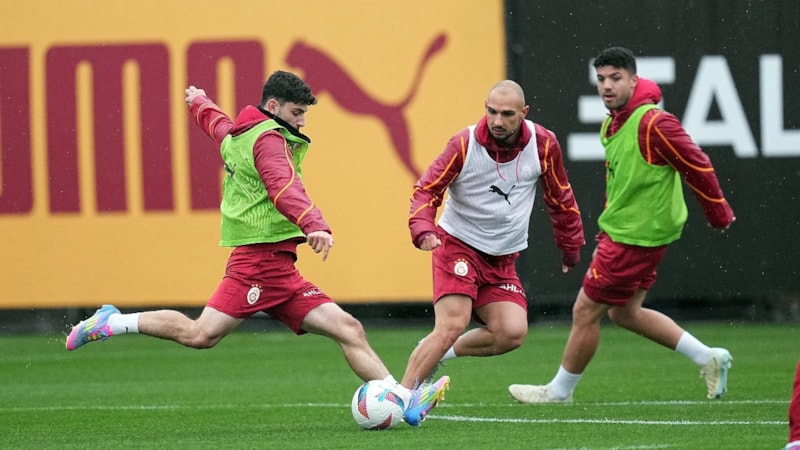Galatasaray, Samsunspor maçının hazırlıklarını sürdürdü