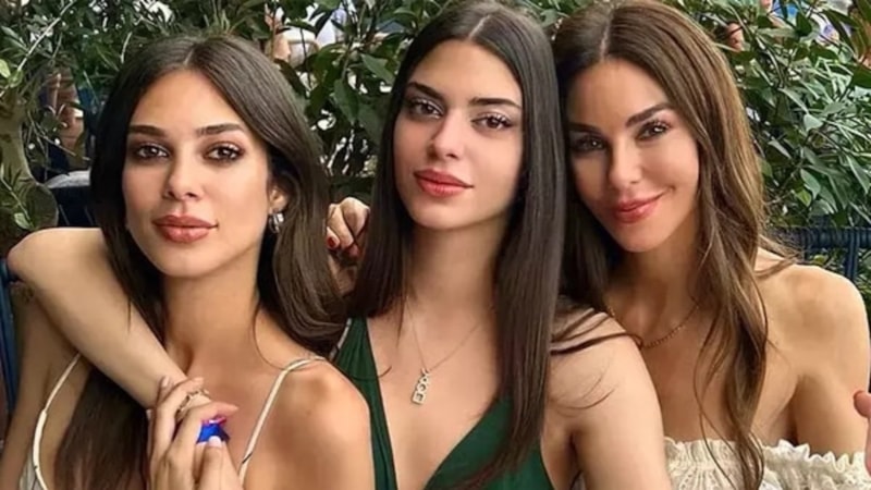 Derin ve Deren Talu bakın kimin torunuymuş! Meğer Defne Samyeli'nin eski kayınpederi...