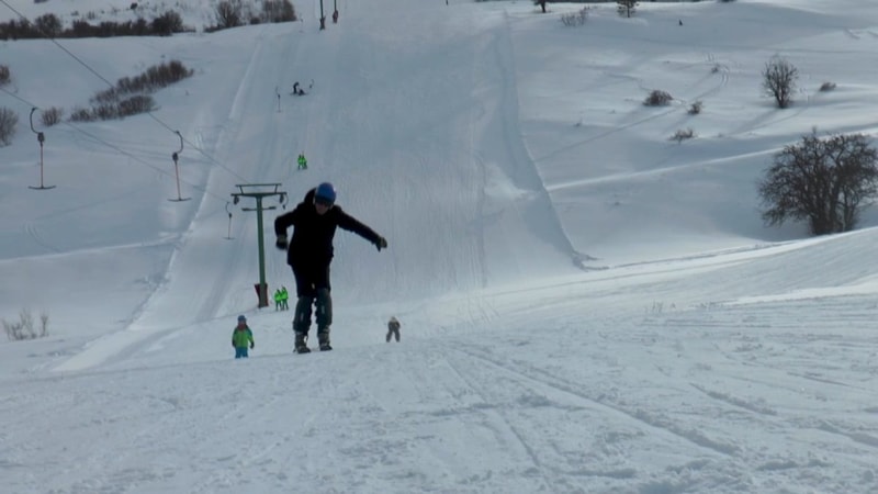 Karadeniz'de iki mevsim bir arada