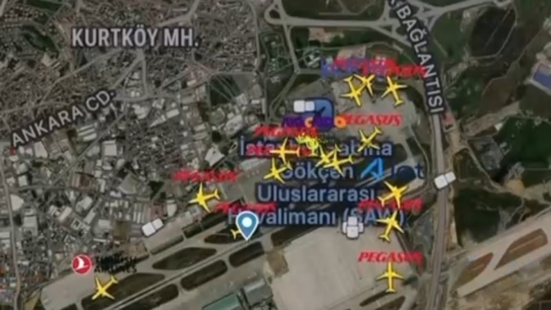 Sabiha Gökçen Havalimanı apronunda tilki alarmı