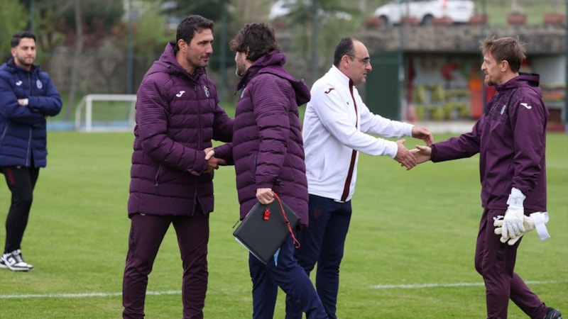 Trabzonspor'dan 19 yaş altı bordo-mavili takıma ziyaret!