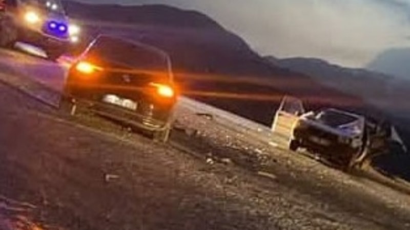 Malatya’da iki otomobil çarpıştığı kazada 1 can kaybı