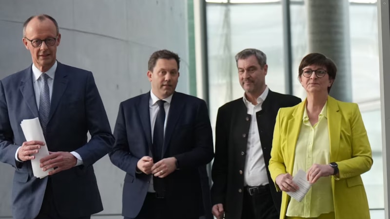 Almanya’da yeni hükümet kuruluyor: Koalisyon için anlaşma sağlandı