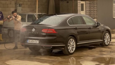 Şanlıurfa'da toz bulutu sonrası oto yıkamacılarda yoğunluk