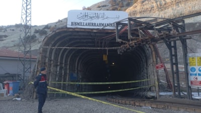Ankara'da maden ocağında göçük: 1'i ağır 13 yaralı