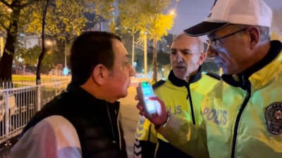 Bursa'da alkollü yakalanan sürücü: Rüyamda görmüştüm