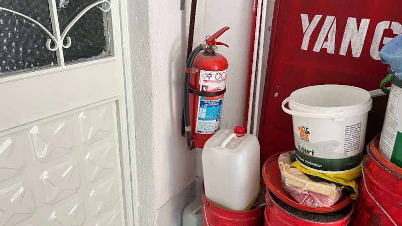 Eskişehir'de camide yangın tüpüyle oynayan 2 çocuk rahatsızlandı