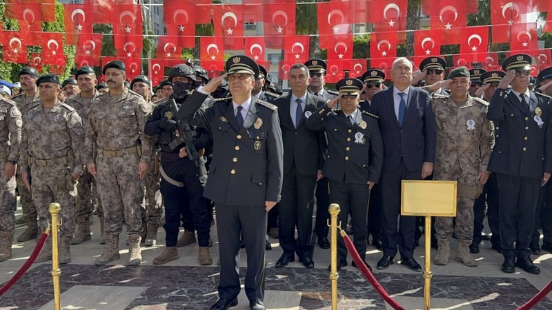 Türk Polis Teşkilatı'nın 180'inci yılı coşkuyla kutlandı