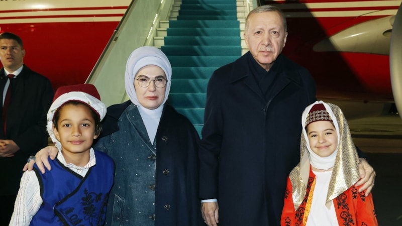 Cumhurbaşkanı Recep Tayyip Erdoğan Antalya'da
